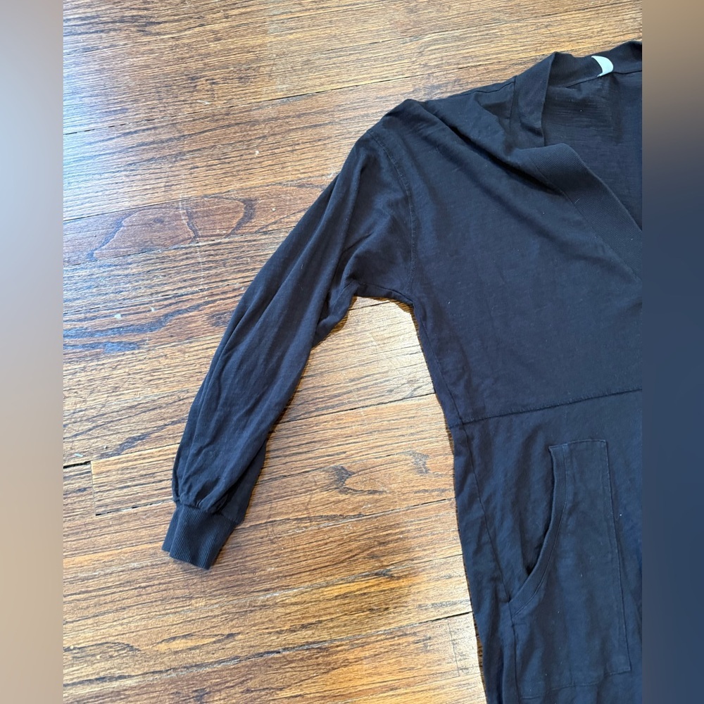 black Free People "Just Because" Long-sleeve jumpsuit - Picture 9 of 10